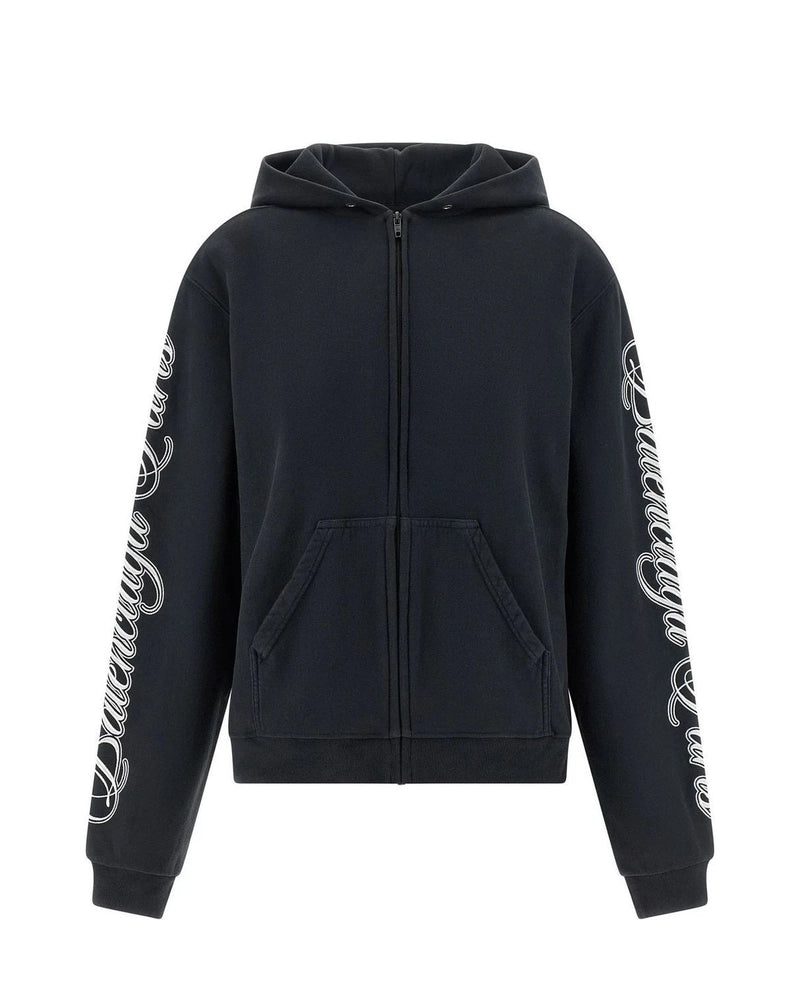 Balenciaga Hoodie in black, Cotton