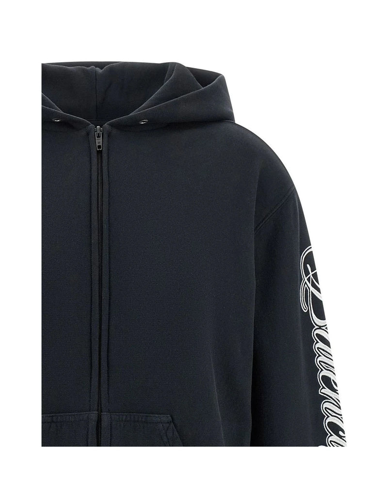 Balenciaga Hoodie in black, Cotton — view 4
