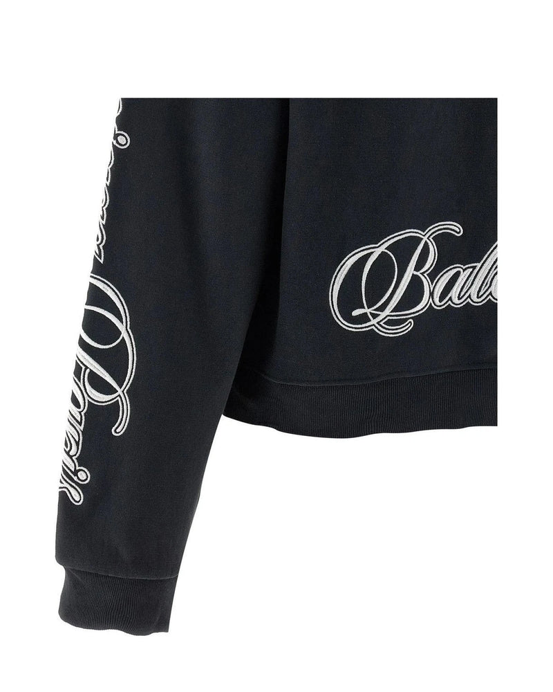 Balenciaga Hoodie in black, Cotton — view 5