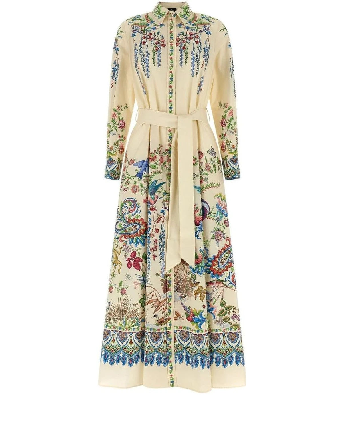 Etro Dresse in multicolor, Cotton