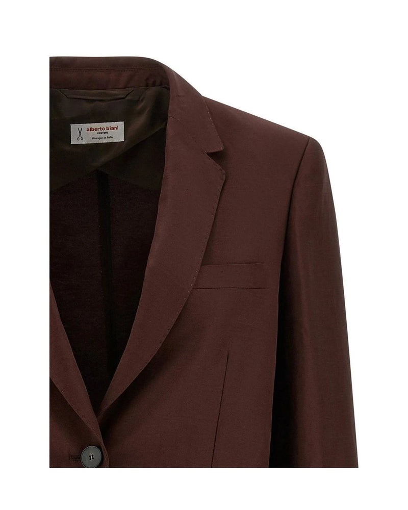 Alberto Biani Blazer in brown, Viscose — view 3
