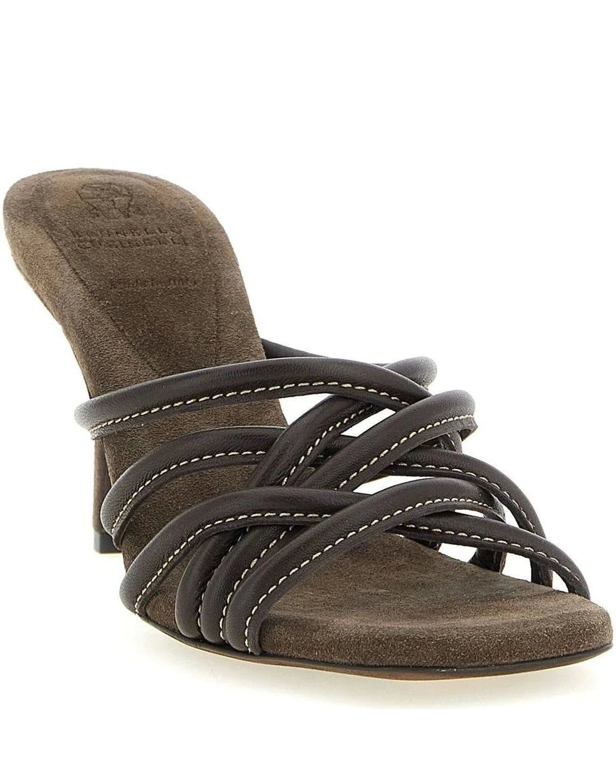 Brunello Cucinelli Heels in brown, Leather — view 2