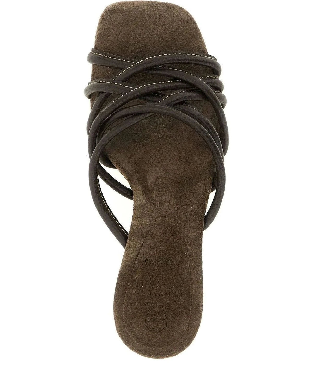 Brunello Cucinelli Heels in brown, Leather — view 4