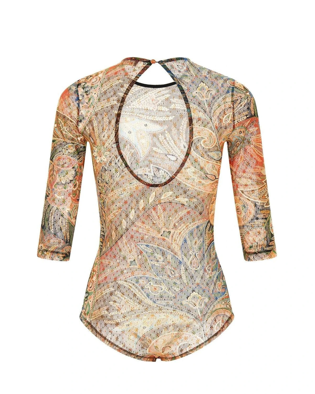 Etro Bodysuit in multicolor, Polyamide — view 2