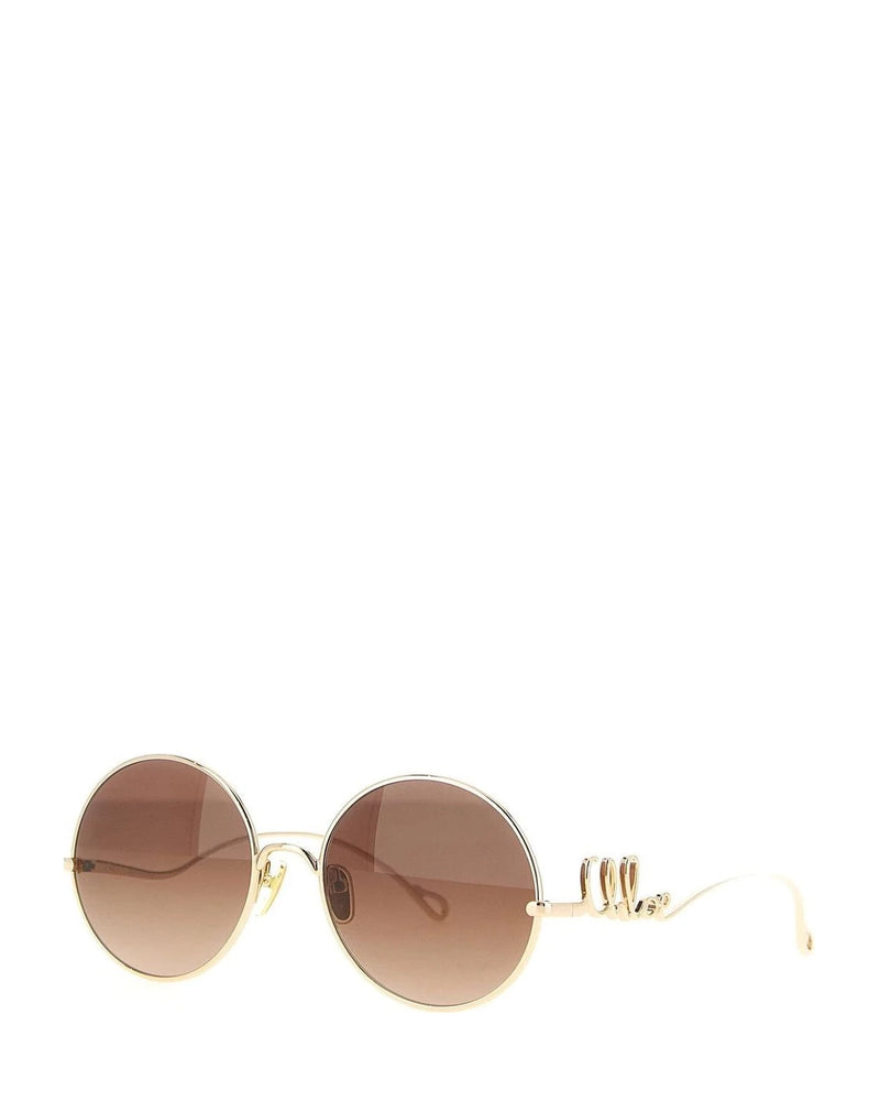 Chloé Sunglasse in multicolor, Metal — view 3