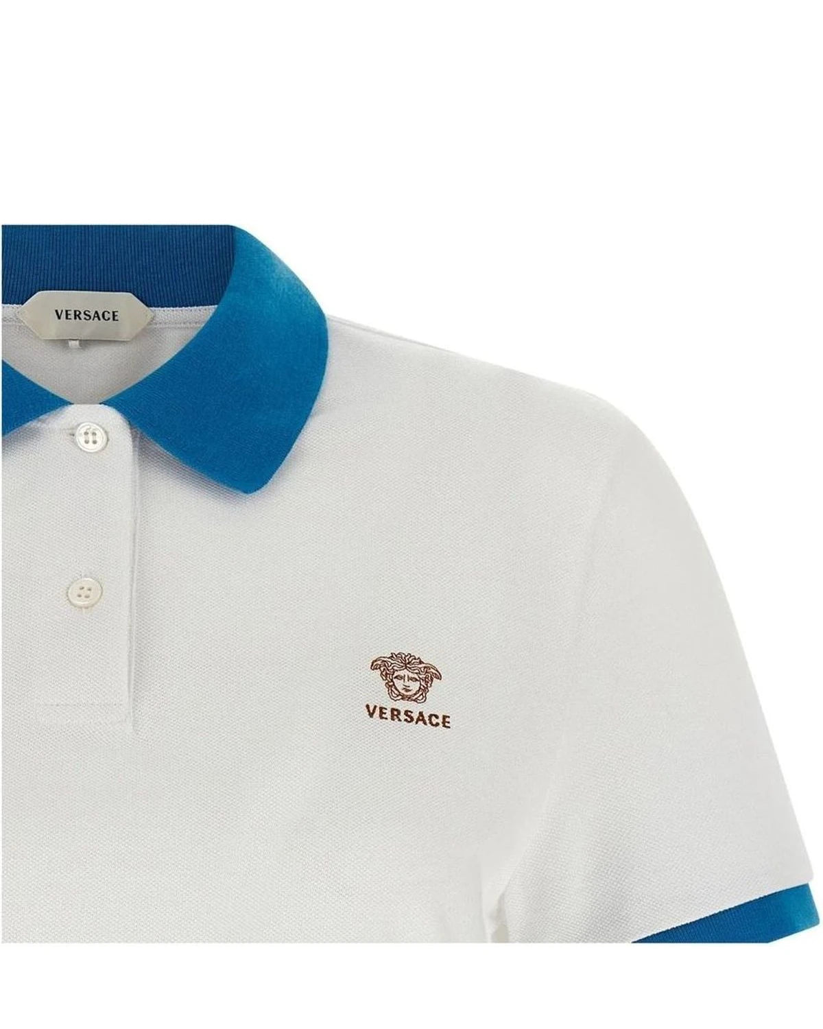 Versace Polo in blue — view 3