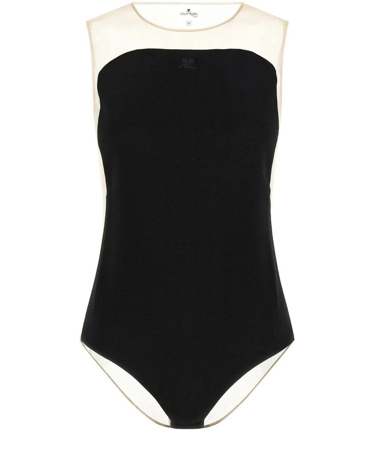 Courrèges Bodysuit in black