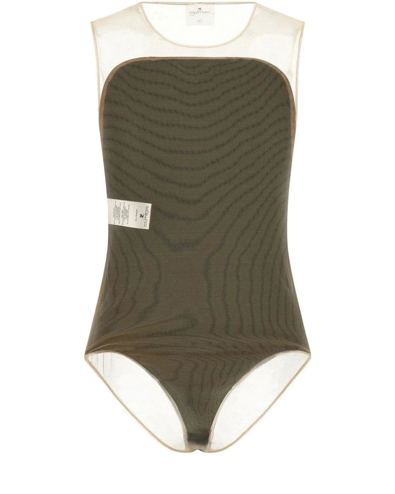 Courrèges Bodysuit in black — view 2
