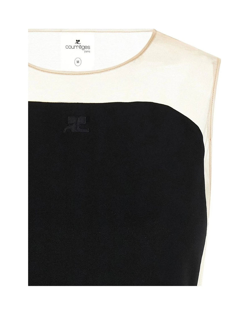 Courrèges Bodysuit in black — view 3