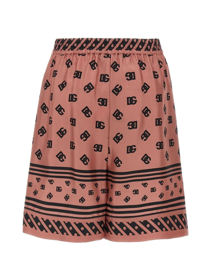 Dolce & Gabbana Bermuda in pink, Silk — view 2