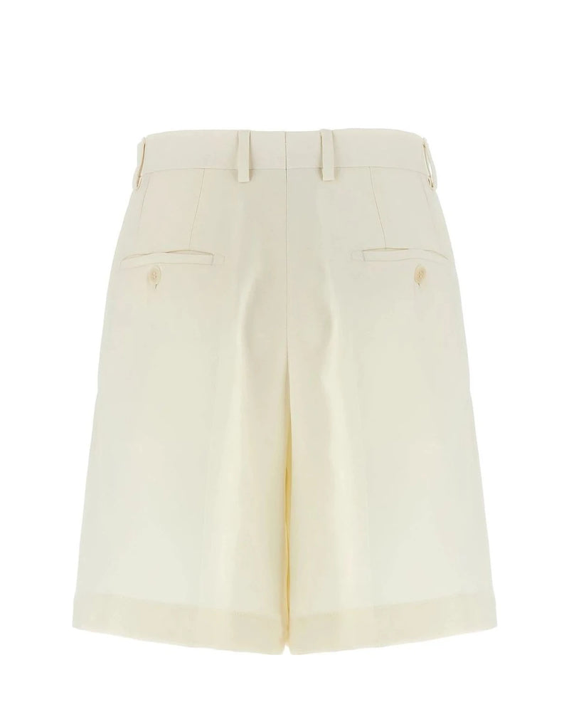 Brioni Bermuda in white — view 2