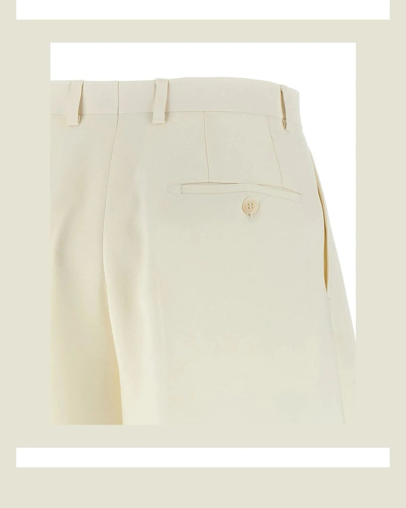 Brioni Bermuda in white — view 4