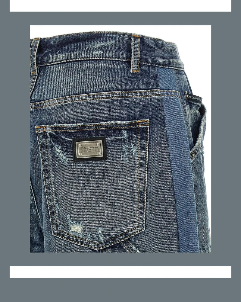 Dolce & Gabbana Denim Short in blue — view 4