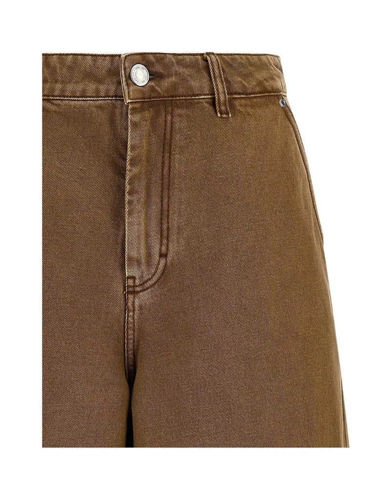 Ami Paris Bermuda in brown, Cotton — view 3