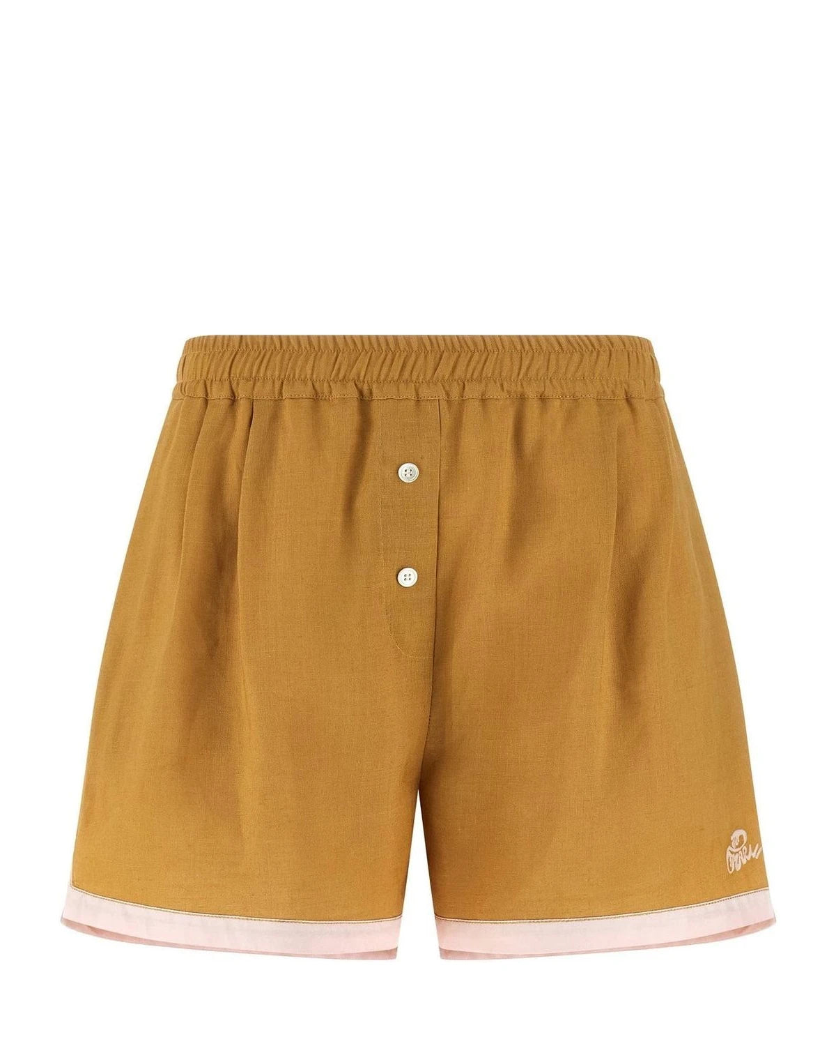Marni Bermuda in brown, Linen