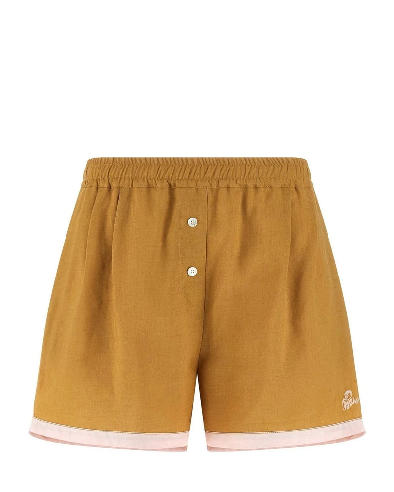 Marni Bermuda in brown, Linen