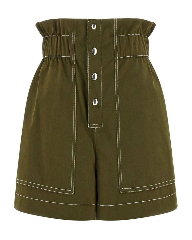 Marni Bermuda in green, Cotton