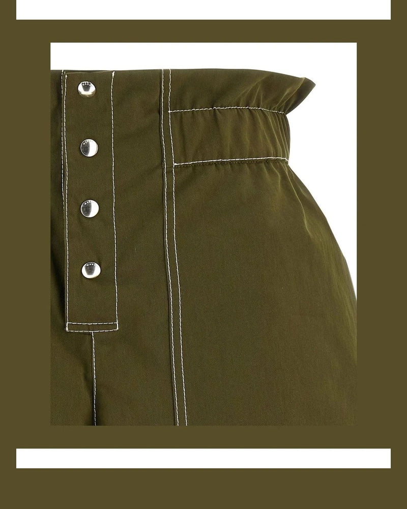 Marni Bermuda in green, Cotton — view 3
