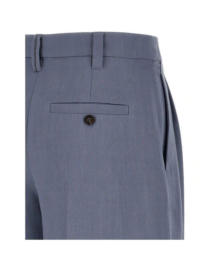 Brunello Cucinelli Bermuda in blue — view 4