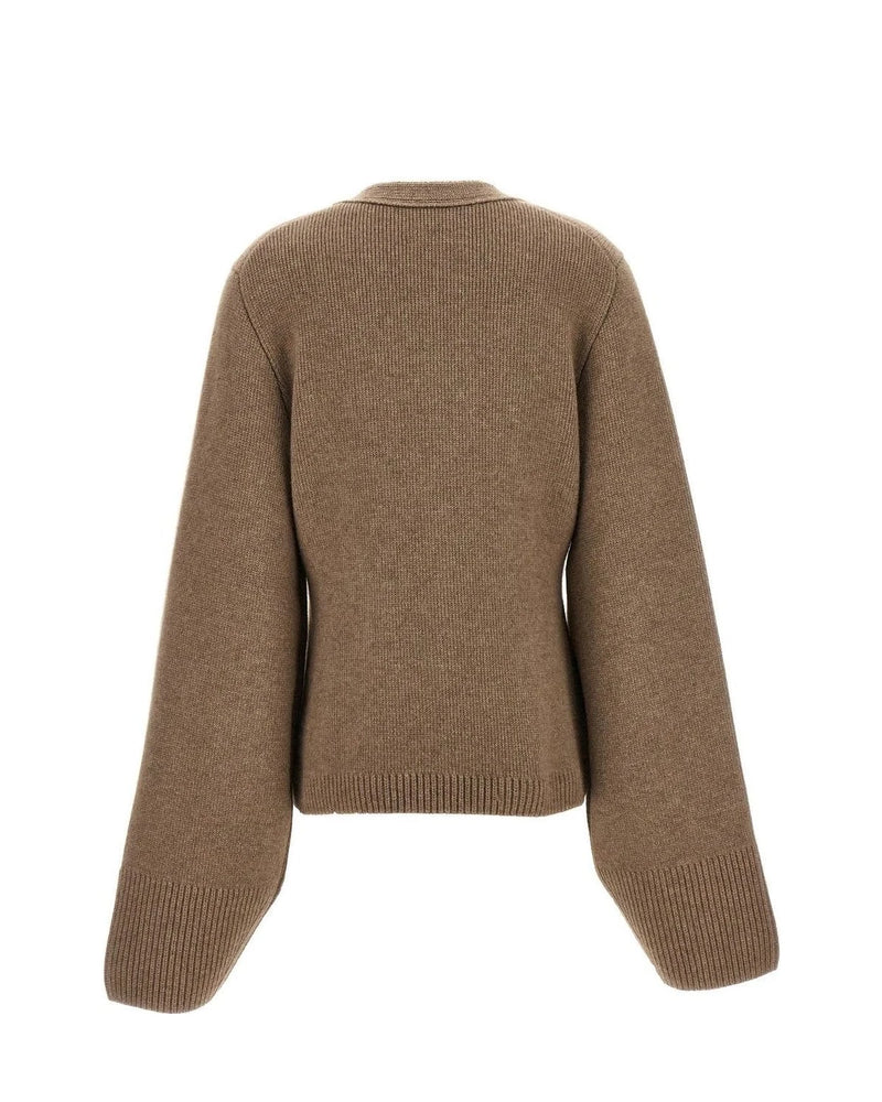Khaite Cardigan in brown, Cashmere — view 2