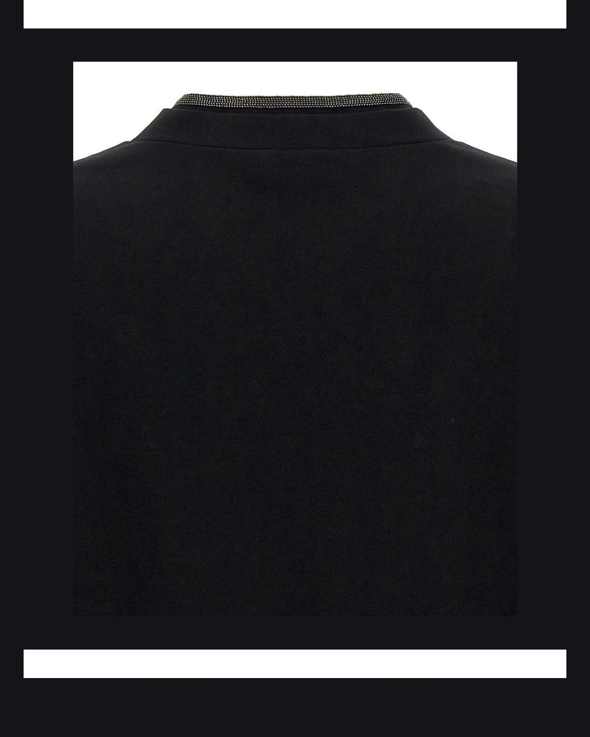 Brunello Cucinelli T-Shirt in black, Cotton — view 4