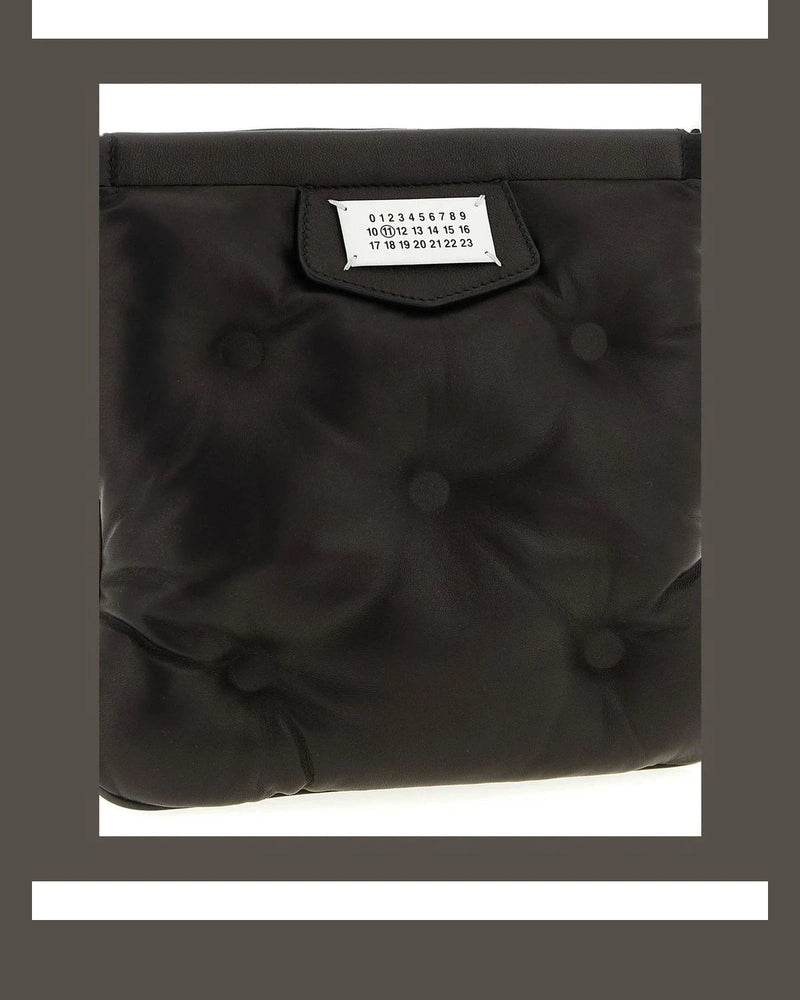 Maison Margiela Cross Body Bag in black, Sheepskin Leather — view 3