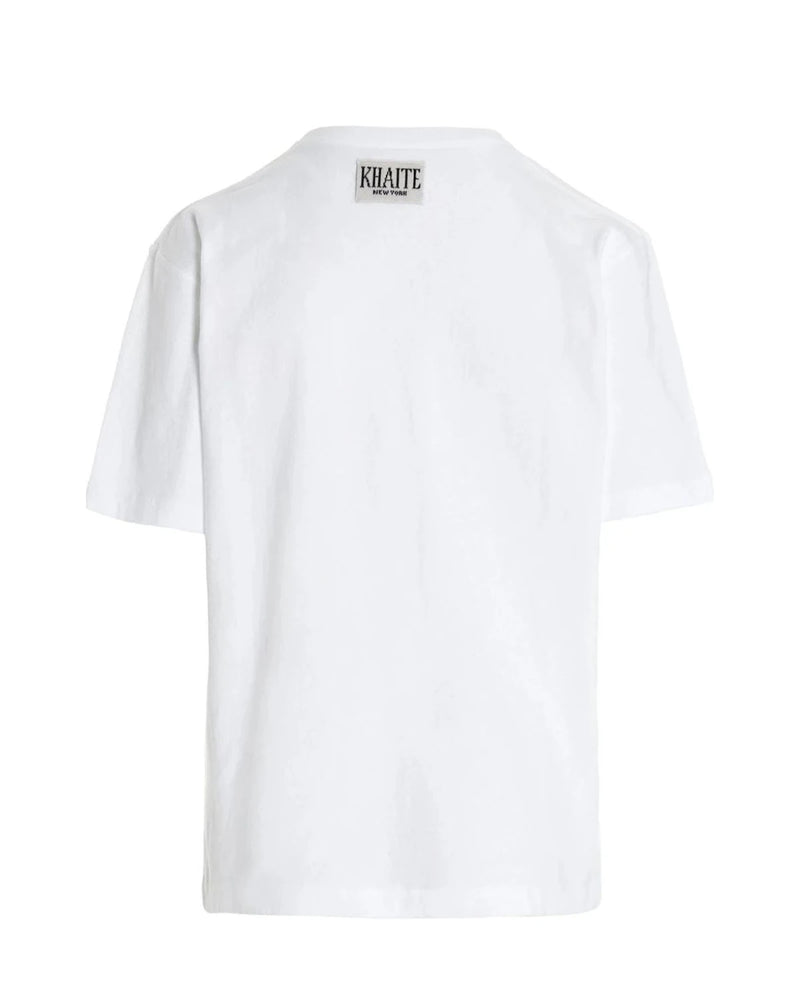 Khaite T-Shirt in white, Cotton — view 2
