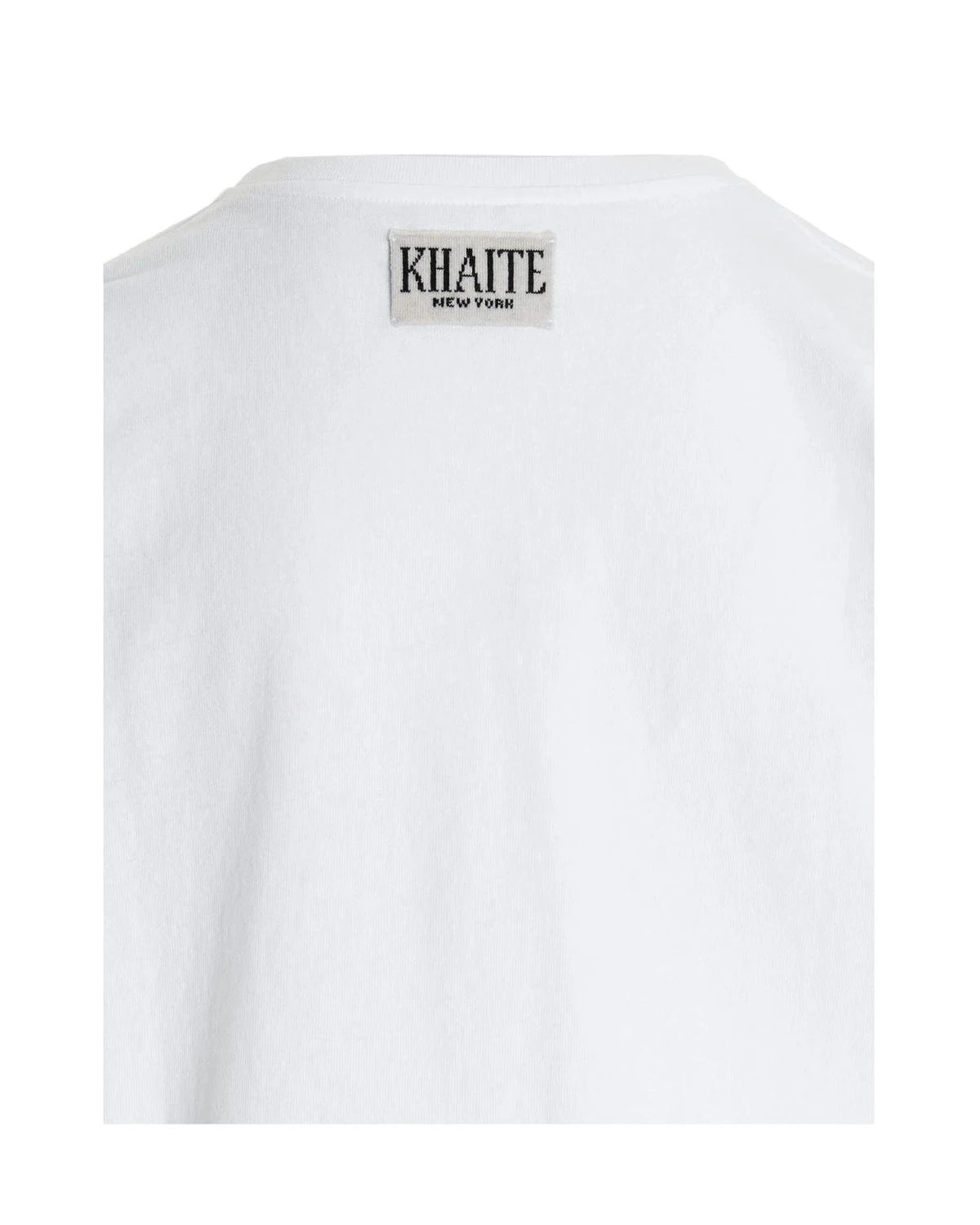 Khaite T-Shirt in white, Cotton — view 4