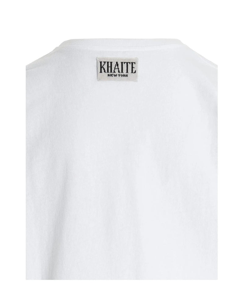 Khaite T-Shirt in white, Cotton — view 4