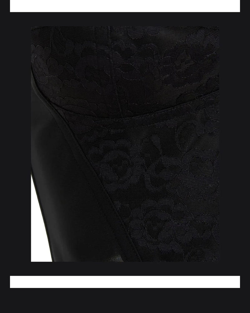 Dolce & Gabbana Corset Top in black, Polyamide — view 4