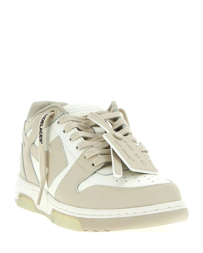 Off-White Sneakers in beige, Calfskin Leather — view 3