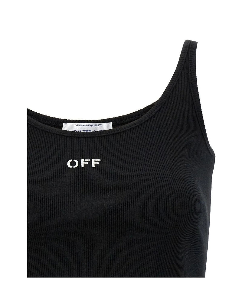 Off-White T-Shirt in black, Cotton — view 3