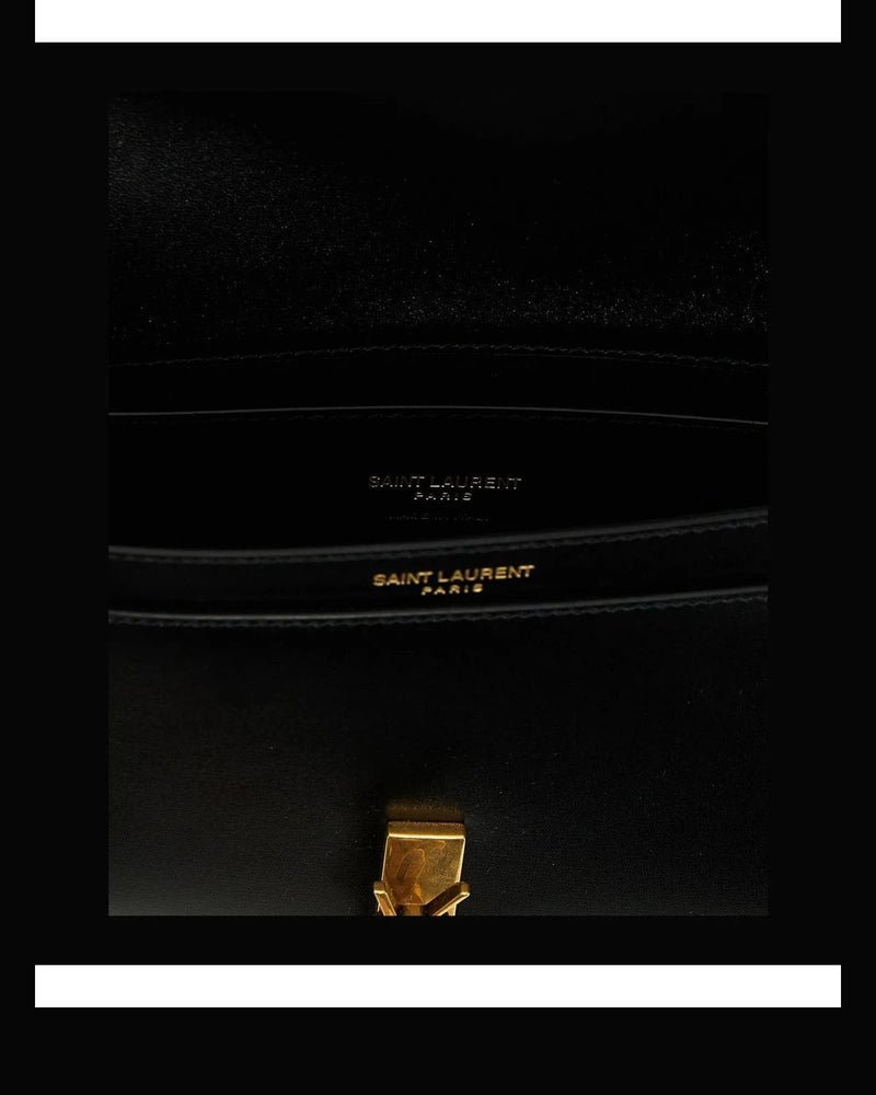 Saint Laurent Shoulder Bag in black, Calf Leather — view 4