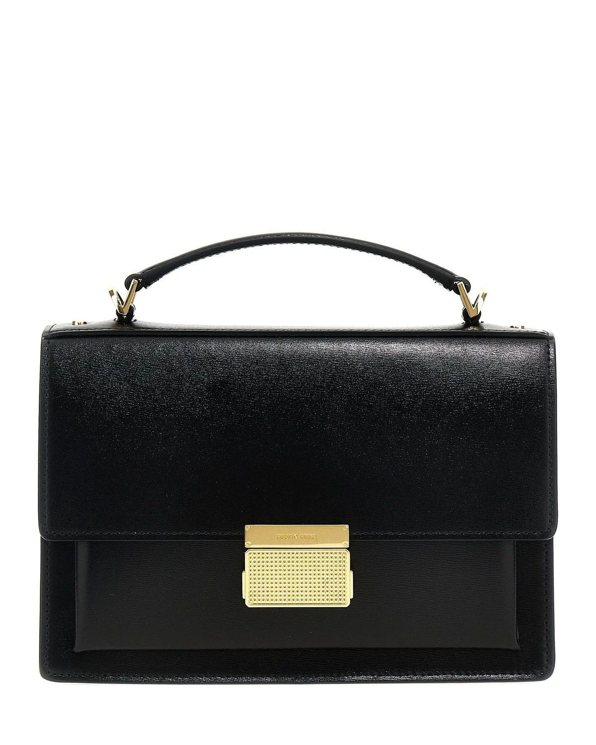 Black Cowhide Handbag 