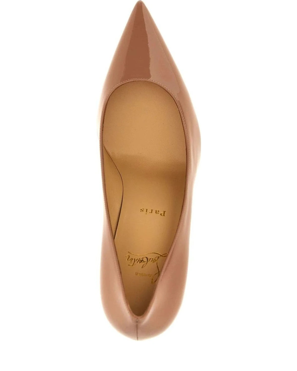 Christian Louboutin Pumps in beige, Calfskin Leather — view 4