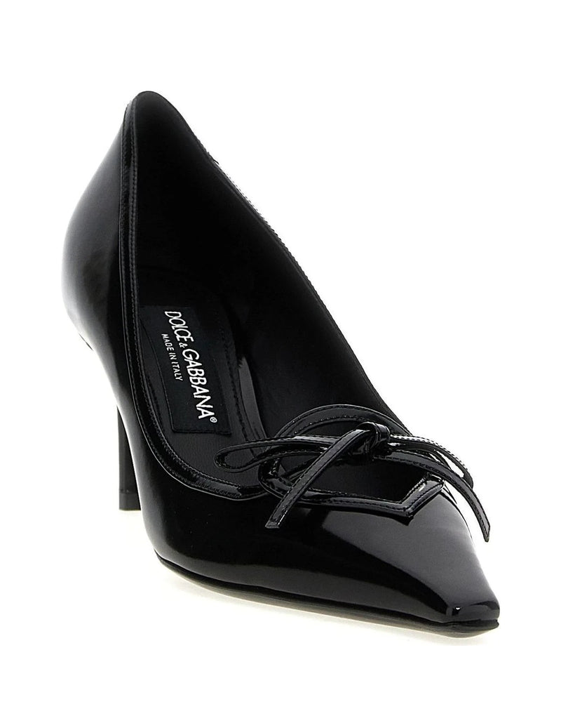 Dolce & Gabbana Heels in black, Calfskin Leather — view 2