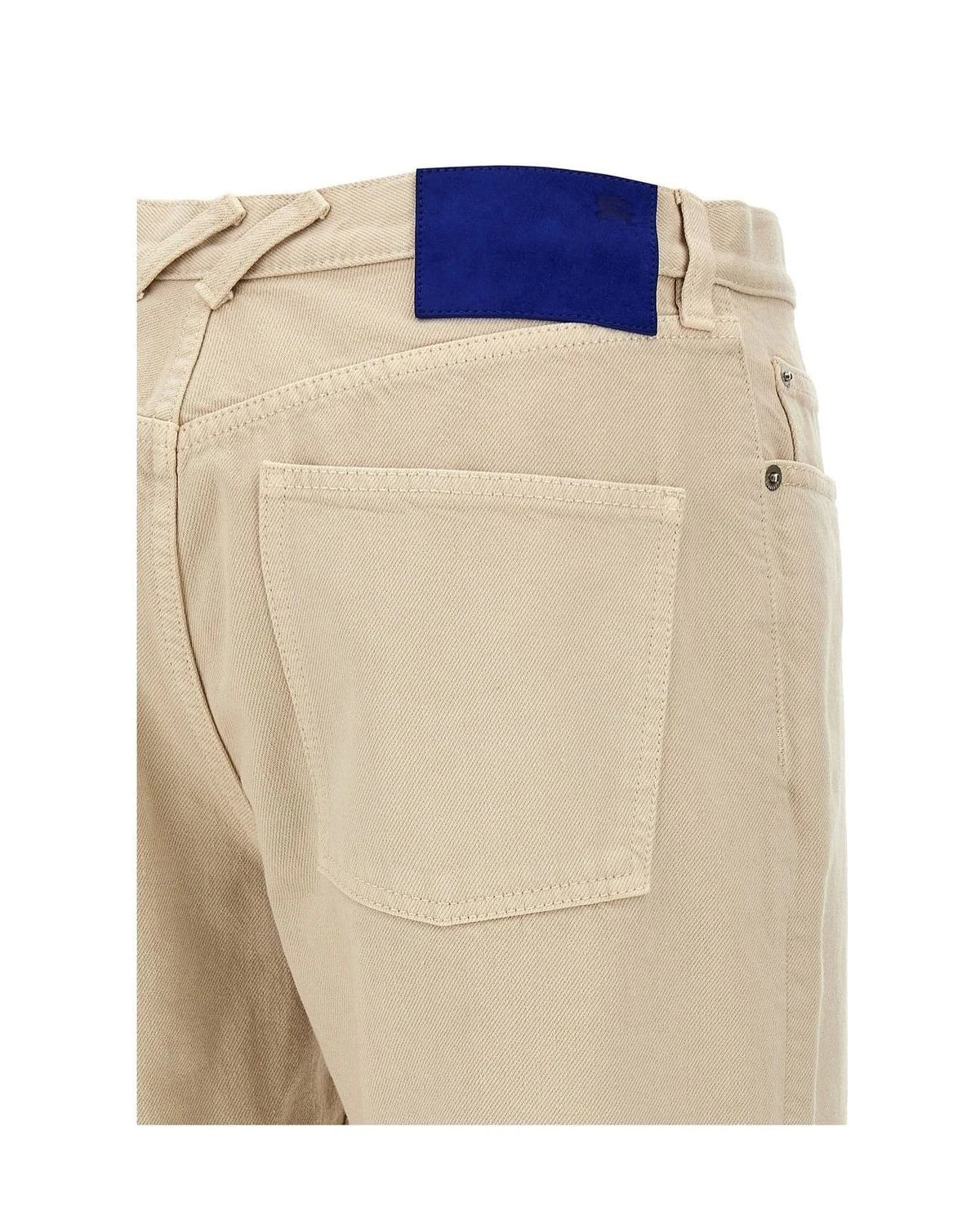 Burberry Trouser in beige, Cotton — view 4