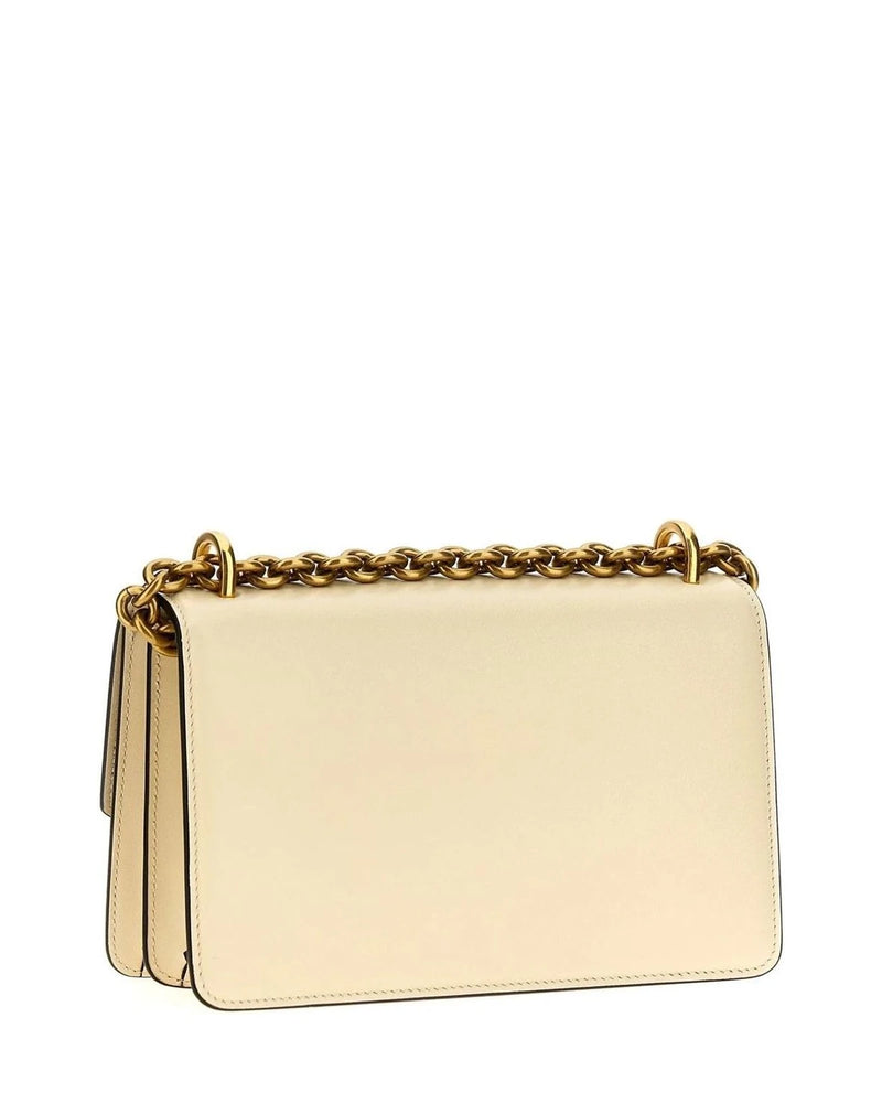 Valentino Garavani Shoulder Bag in white, Calfskin Leather — view 2