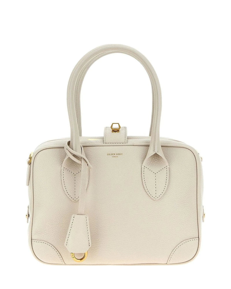 Golden Goose Satchel Bag in white, Goat Leather