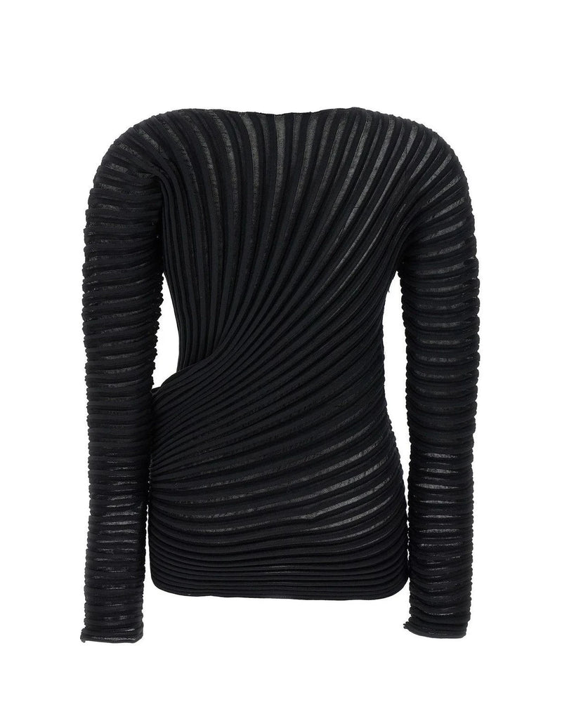 Issey Miyake Blouse in black, Polyester — view 2