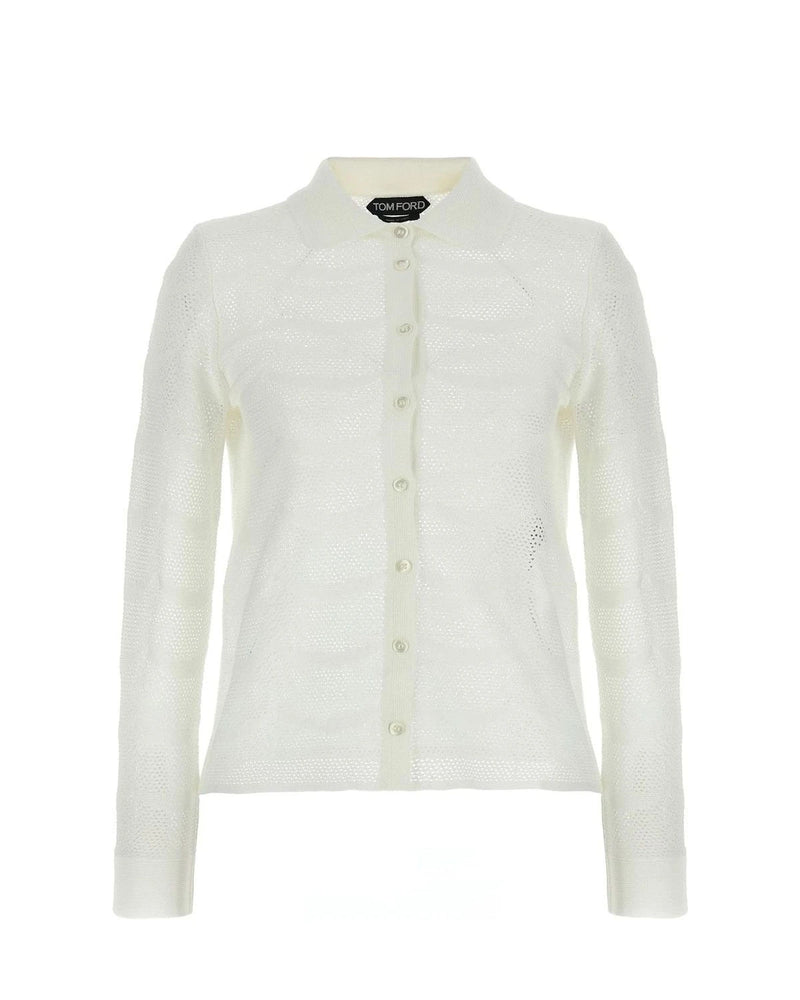 Tom Ford Cardigan in white