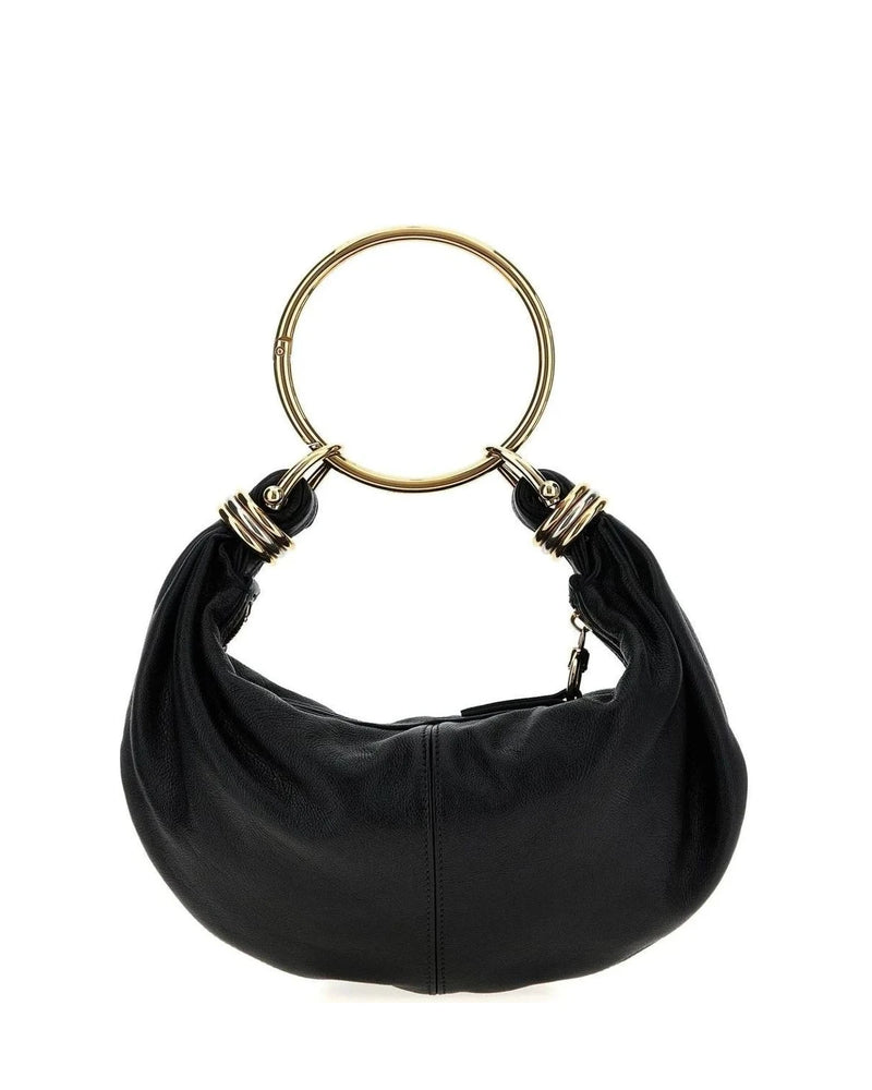 Chloé Hobo Bag in black, Calfskin Leather