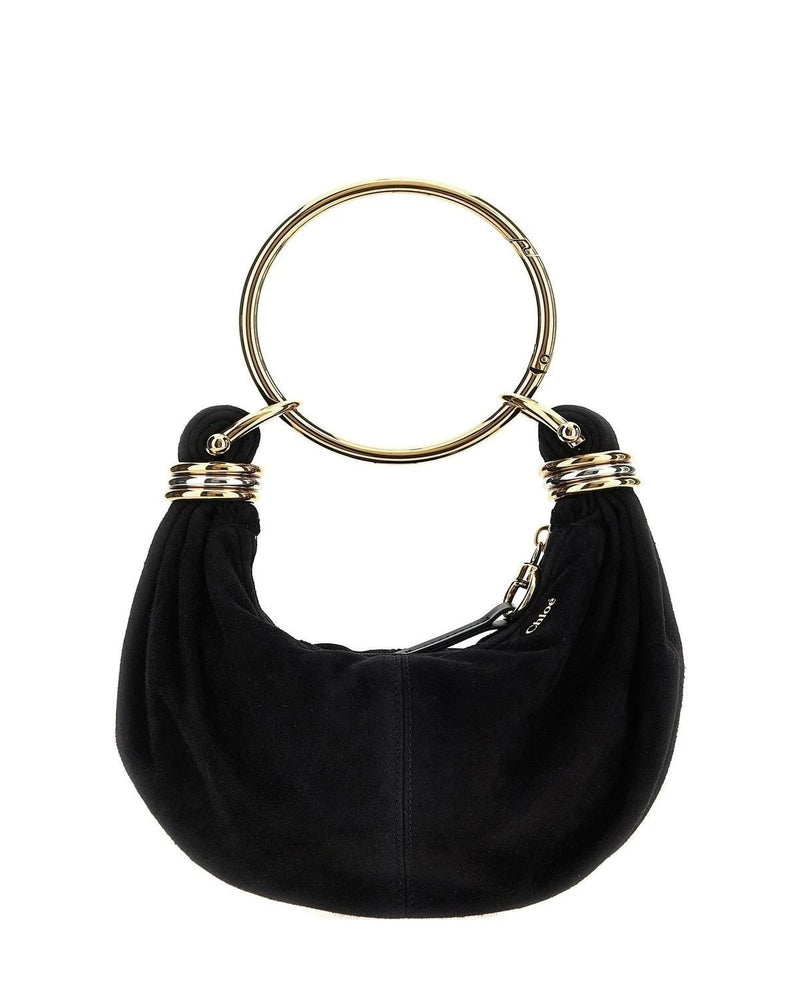 Chloé Hobo Bag in black, Goat Leather