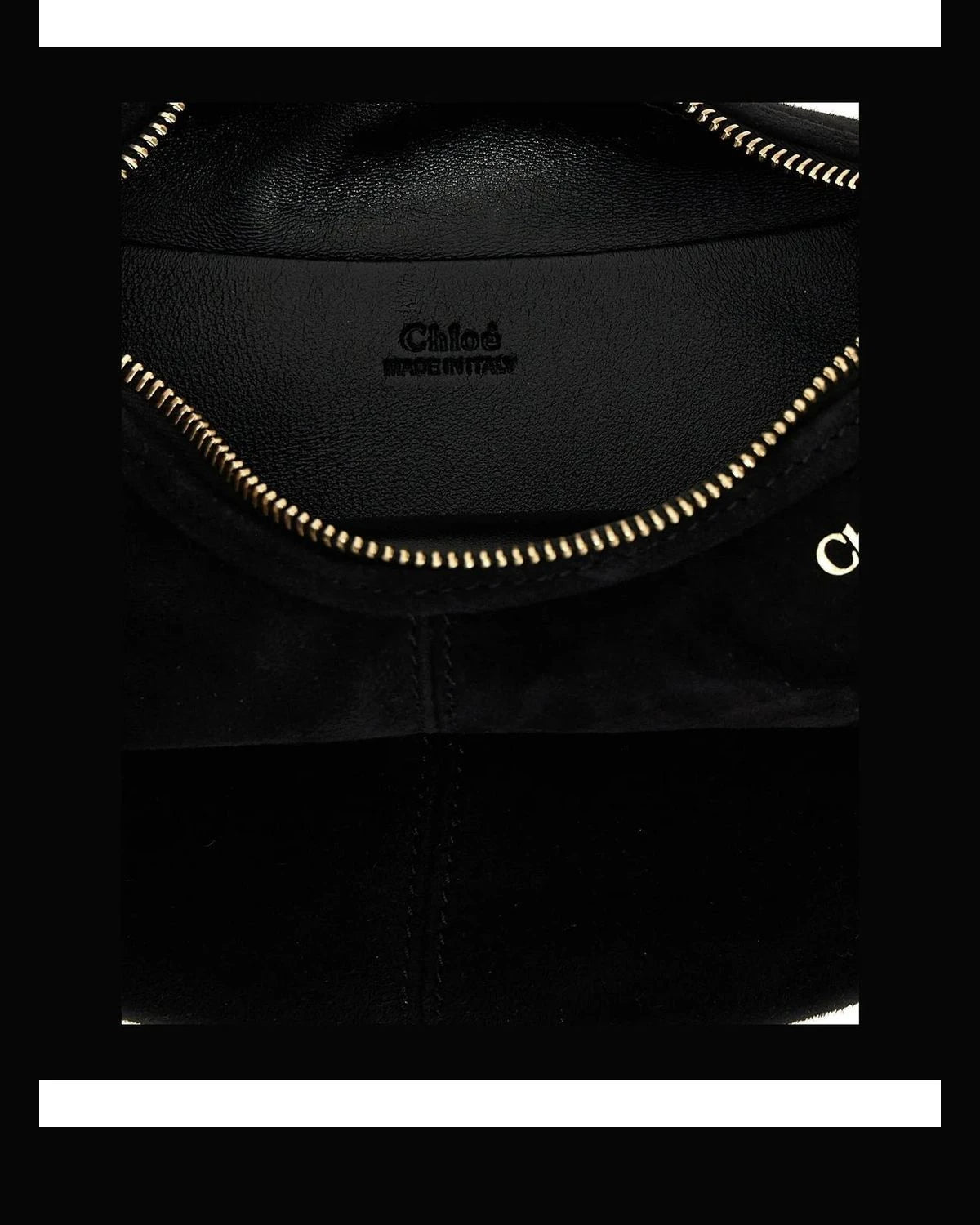 Chloé Hobo Bag in black, Goat Leather — view 4