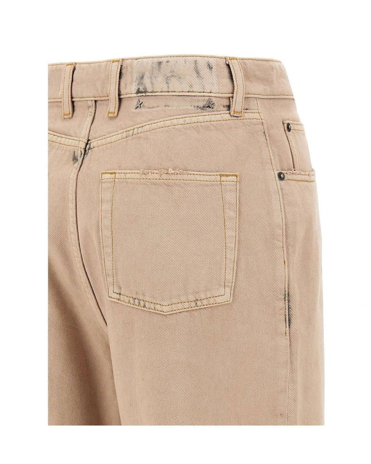 Golden Goose Jean in pink, Cotton — view 4
