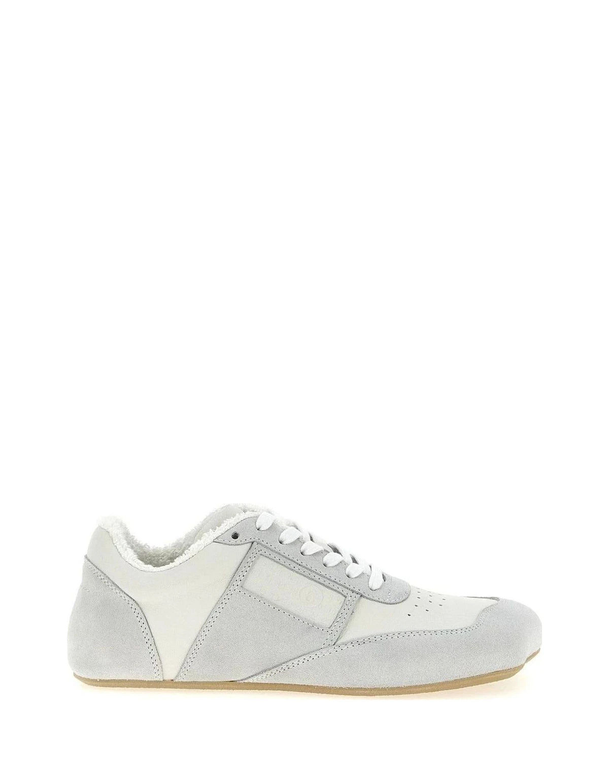 MM6 Maison Margiela Athletic Shoes in gray, Calfskin Leather