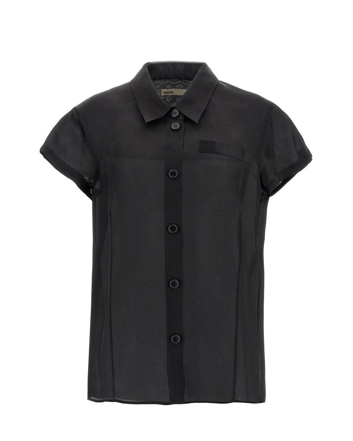 Khaite Blouse in black, Silk