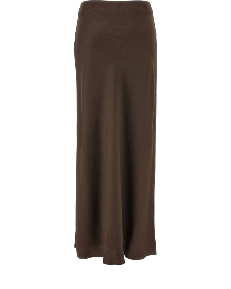 Brunello Cucinelli Skirt in brown, Acetate — view 2