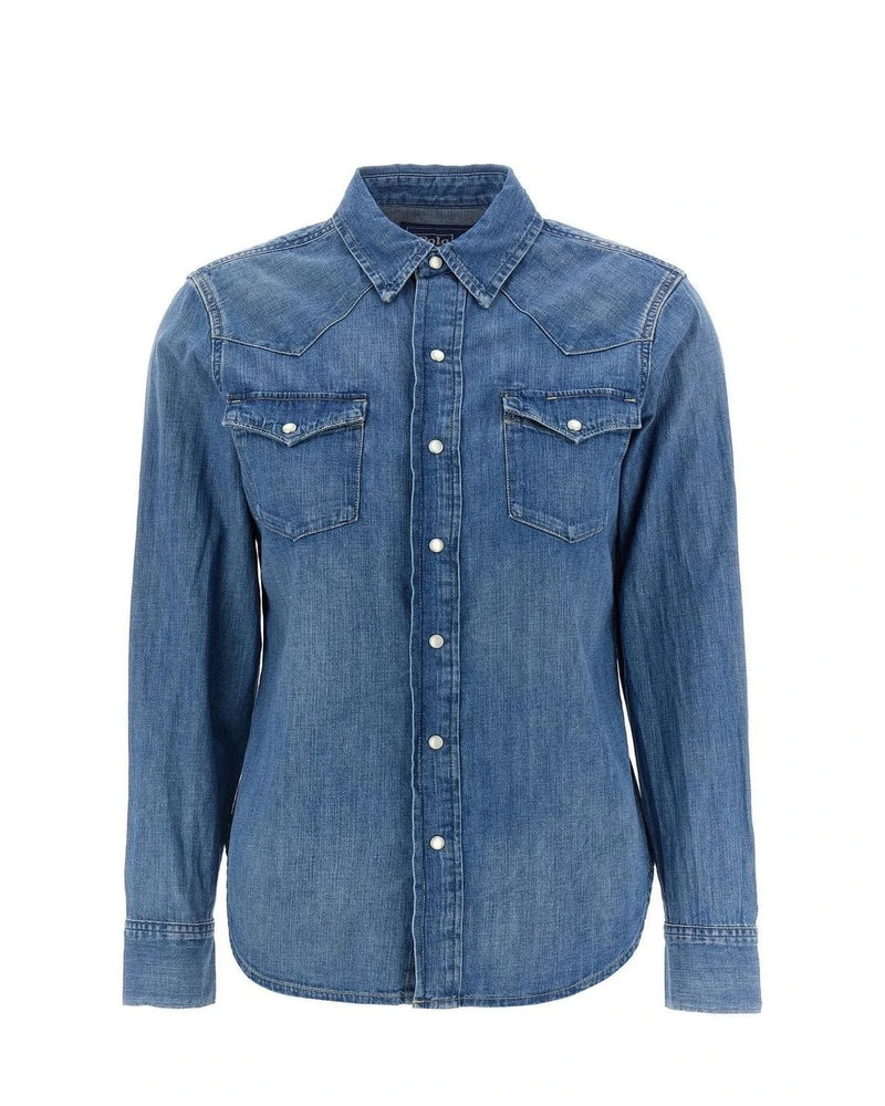 Polo Ralph Lauren Dress Shirt in blue, Cotton
