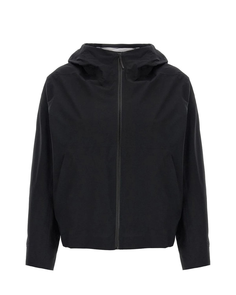Arc'teryx Veilance Windbreaker in black, Nylon